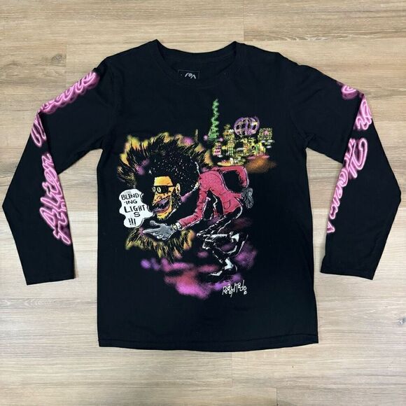 The Weekend x Readymade Collab Graphic Long Sleeve Tee Blinding Light Size S - Picture 1 of 5